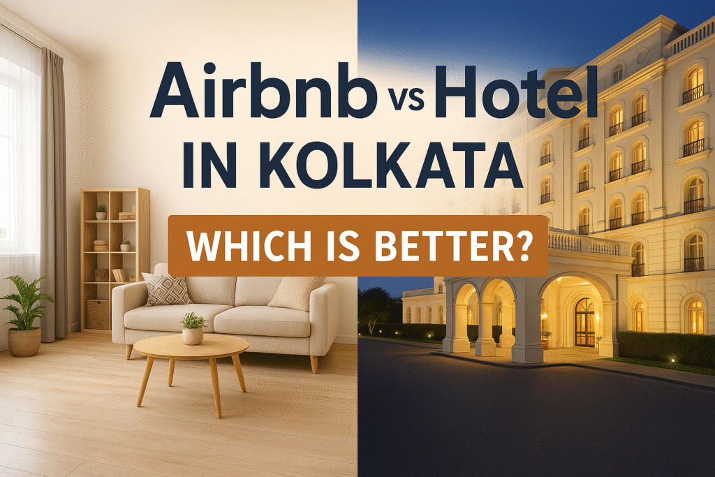Airbnb vs Hotel in Kolkata