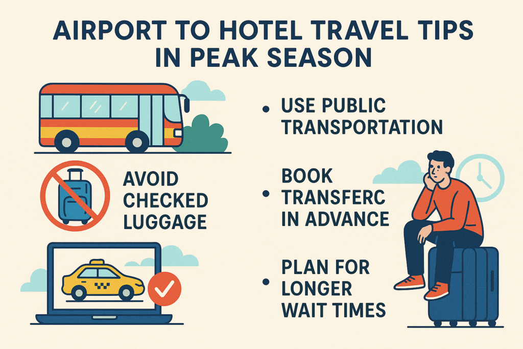 Airport to Hotel Travel Tips in Peak Season