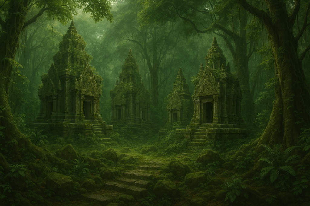 Ancient Temples Hidden in Forests