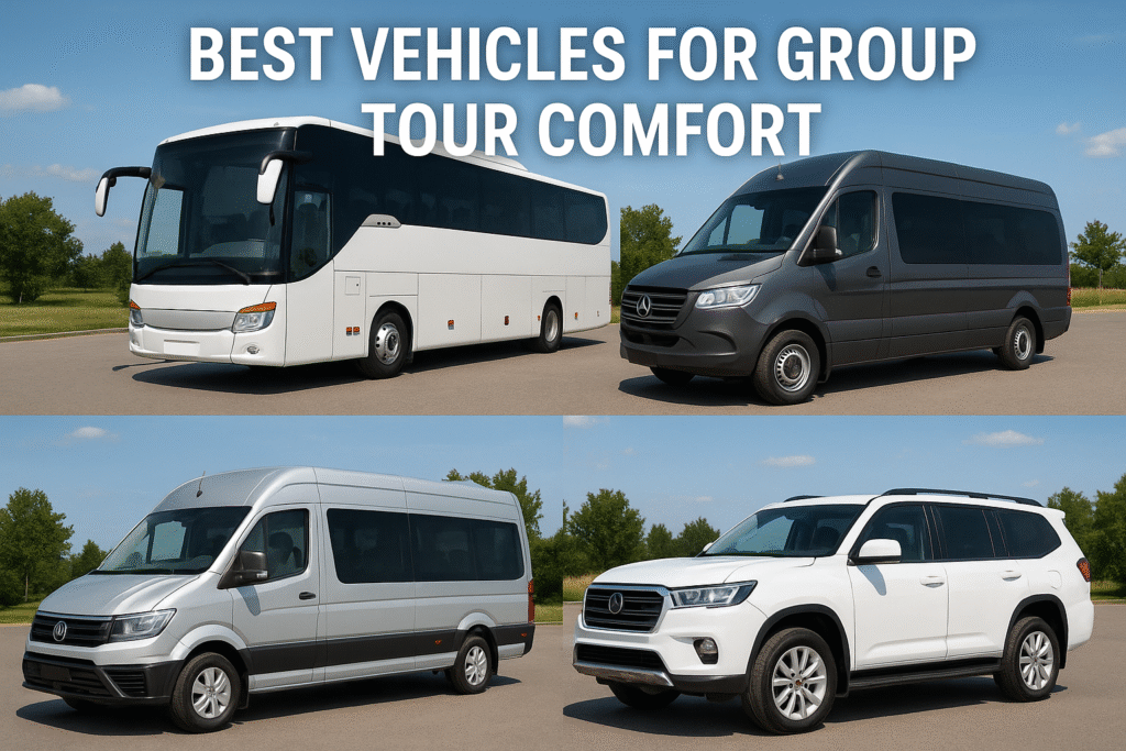 Best Vehicles for Group Tour Comfort