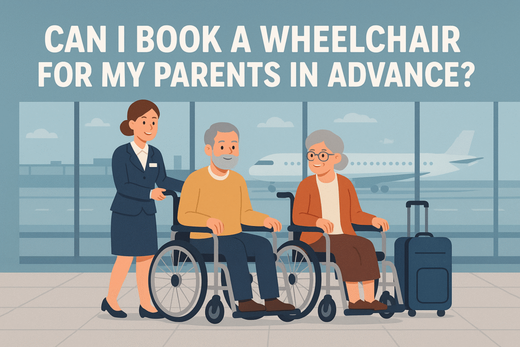 Can I Book a Wheelchair for My Parents in Advance