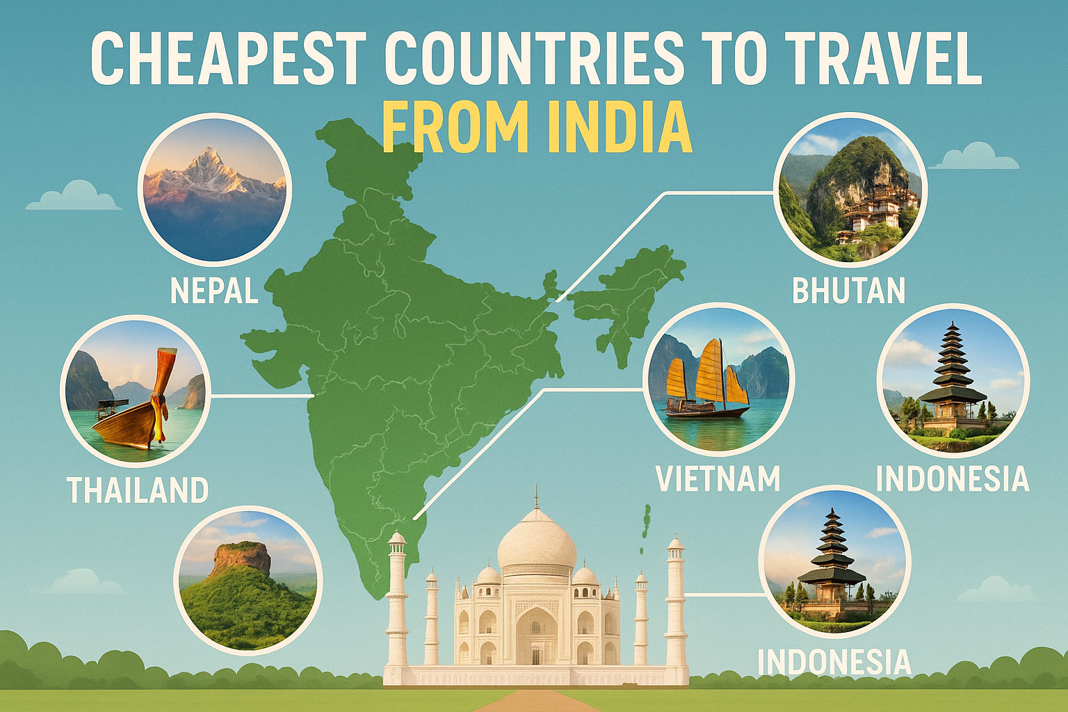 Cheapest Foreign Trip From India