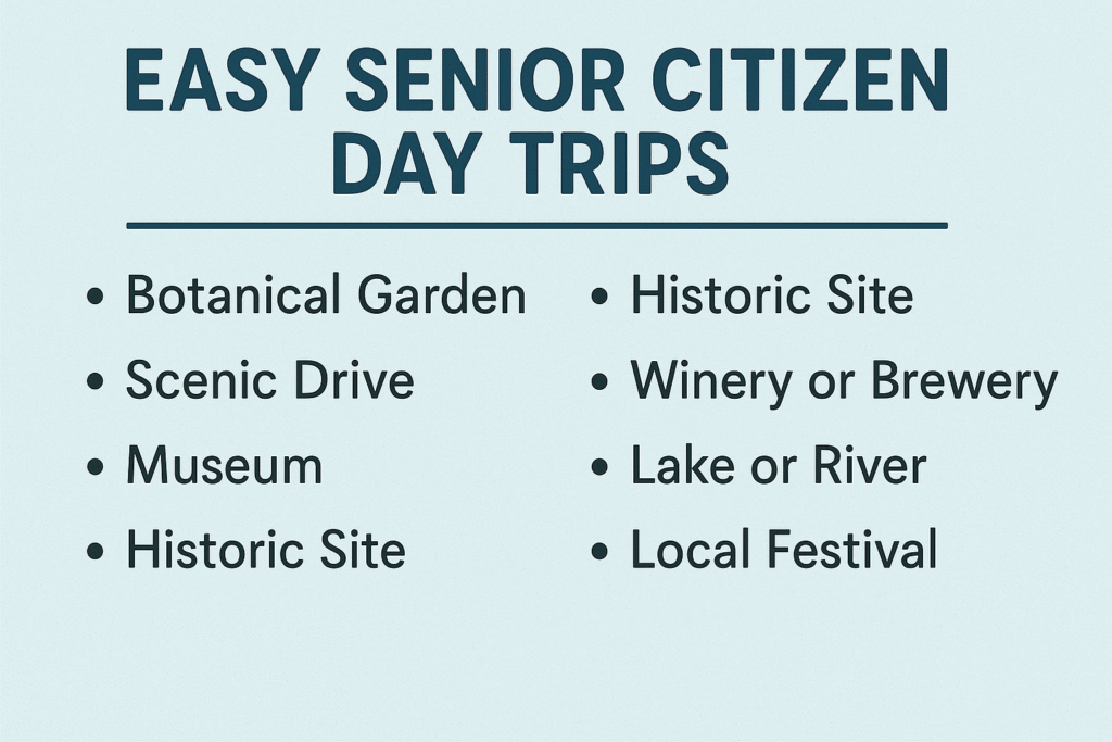 Easy Senior Citizen Day Trips