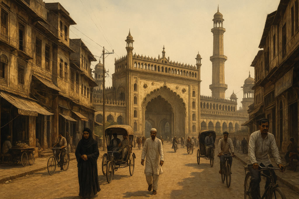 Exploring Old Lucknow