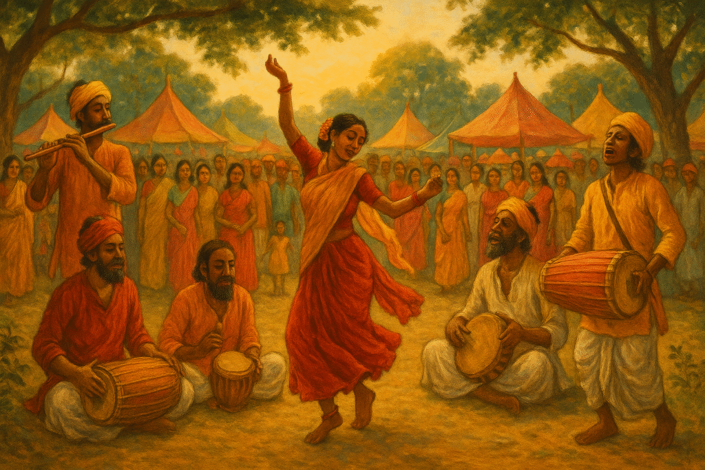 Folk Music and Dance at Rural Bengal Fairs