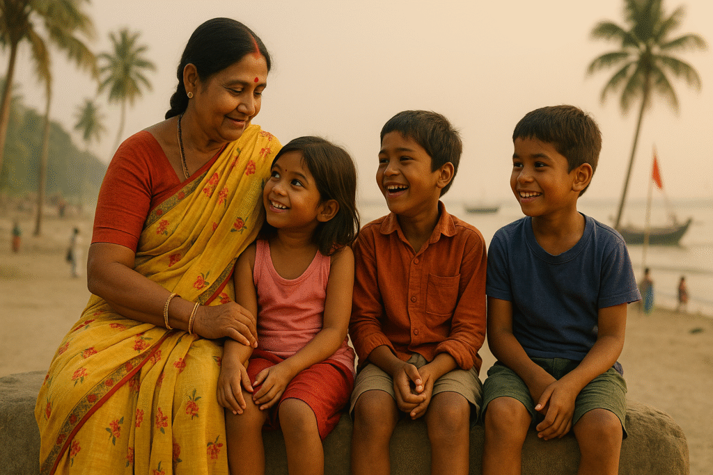 Gangasagar with Kids