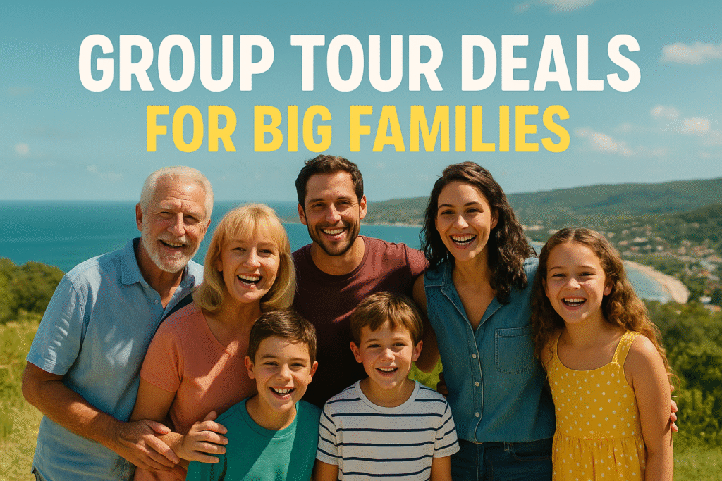 Group Tour Deals for Big Families