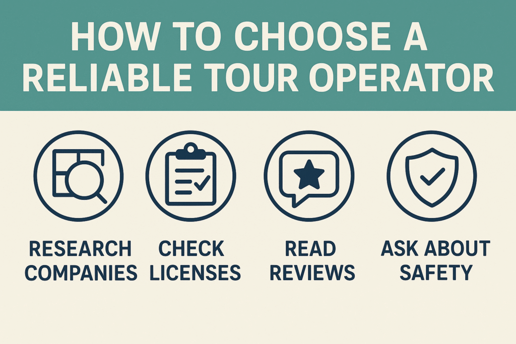 How to Choose a Reliable Tour Operator