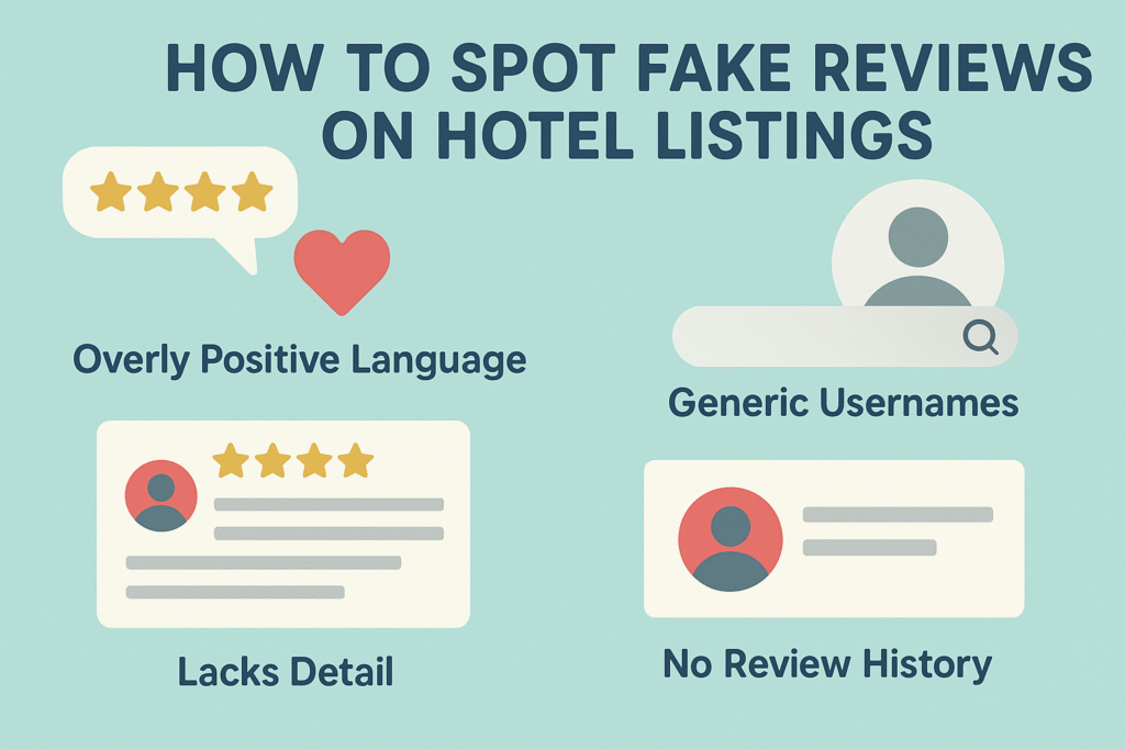 How to Spot Fake Reviews on Hotel Listings
