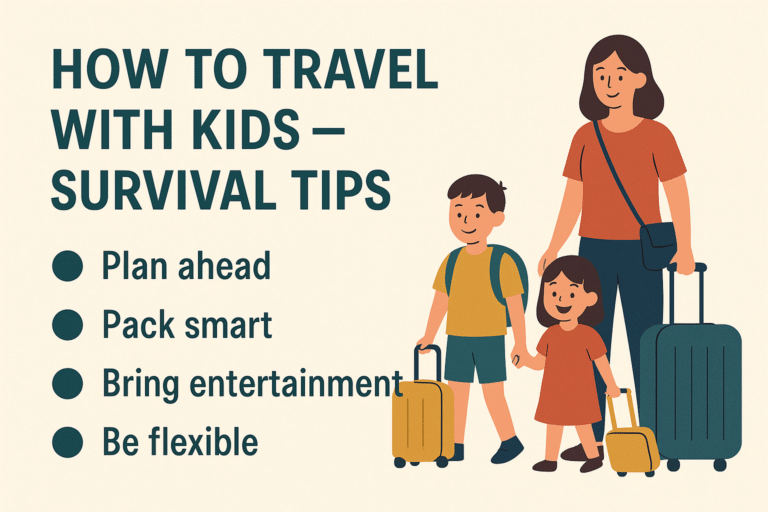 👨‍👩‍👧 How to Travel with Kids – 20 Survival Tips for Indian Trips (2025 ...