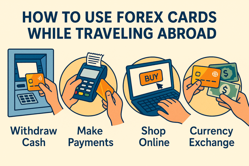 How to Use Forex Cards While Traveling Abroad