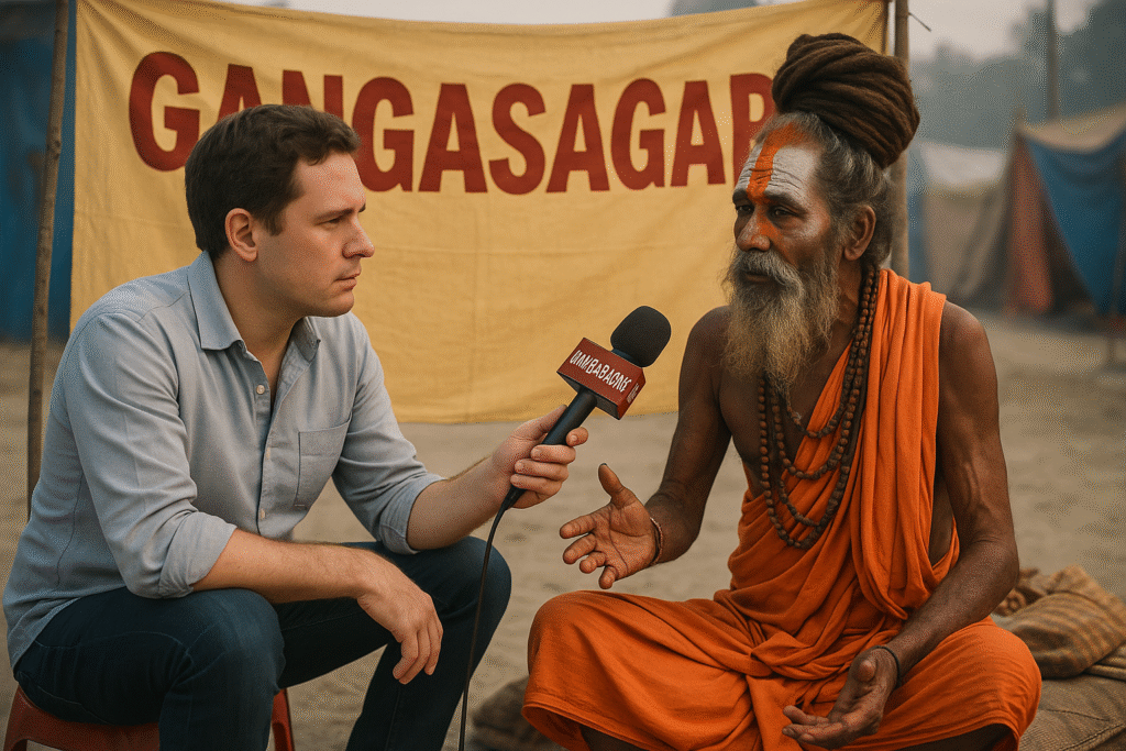 Interview with a Gangasagar Priest