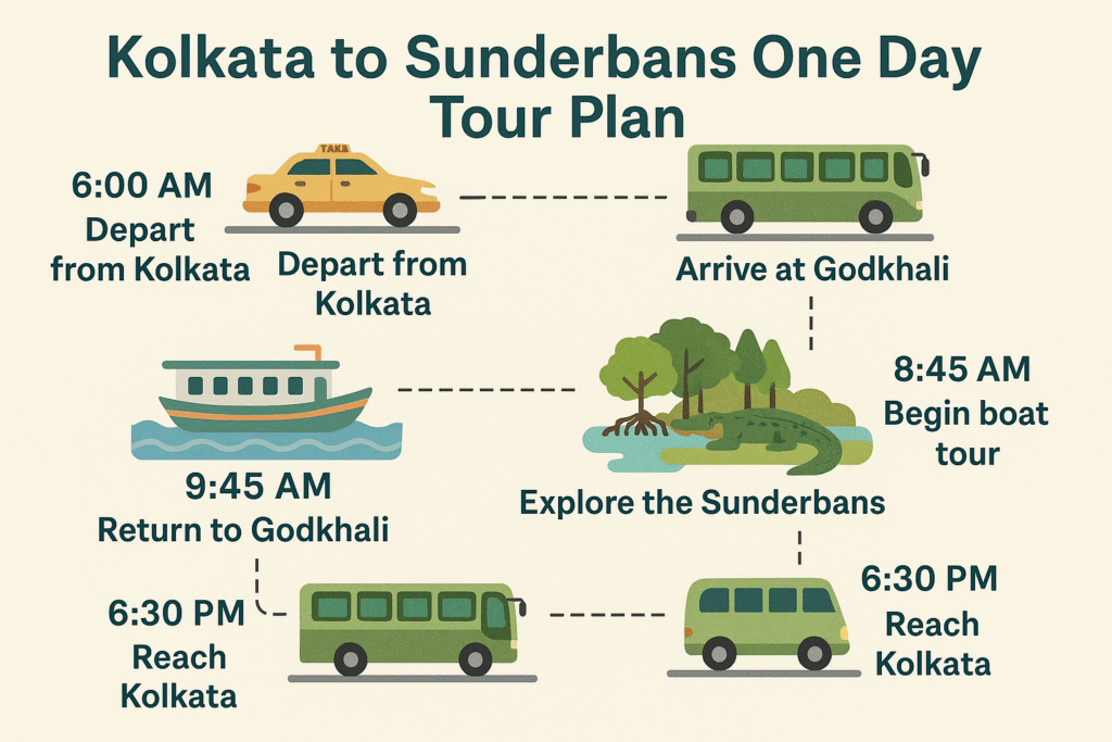 Kolkata to Sundarbans One Day Tour