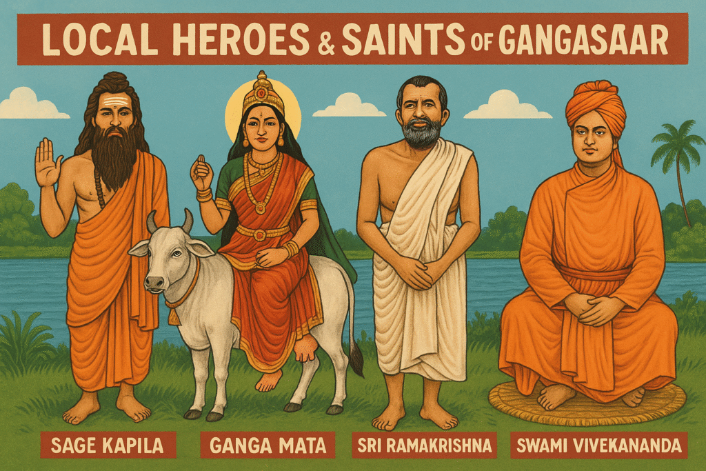 Local Heroes & Saints of Gangasagar