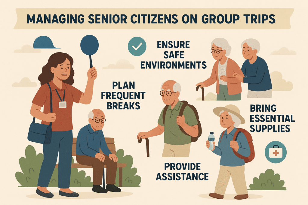Managing Senior Citizens on Group Trips