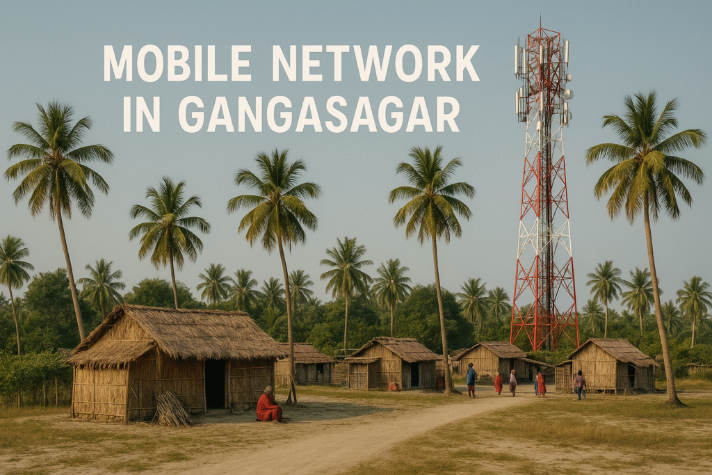 Mobile Network in Gangasagar