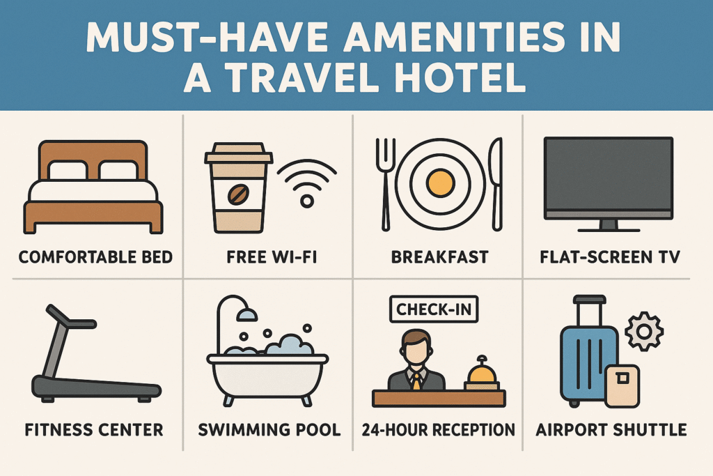 Must-Have Amenities in a Travel Hotel