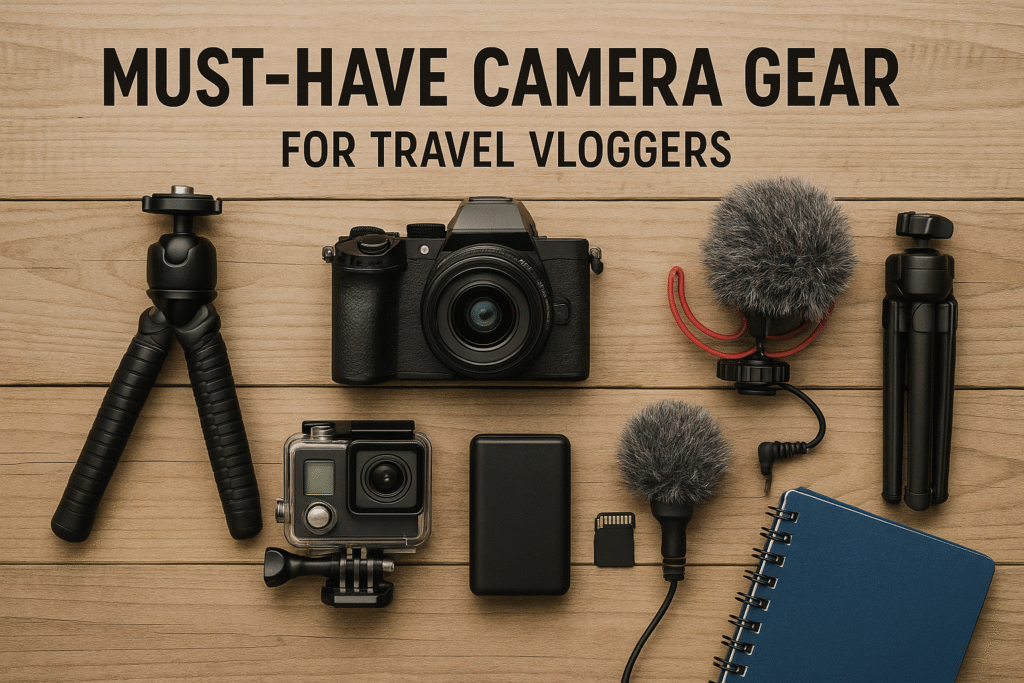 Must-Have Camera Gear for Travel Vloggers