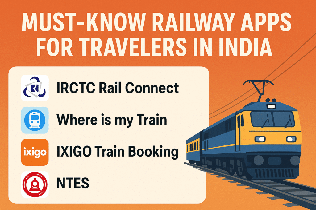 Must-Know Railway Apps for Travelers in India