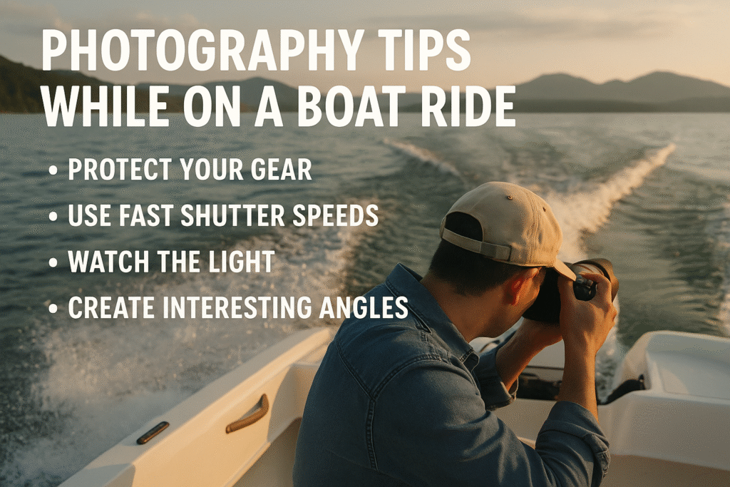 Photography Tips While on a Boat Ride