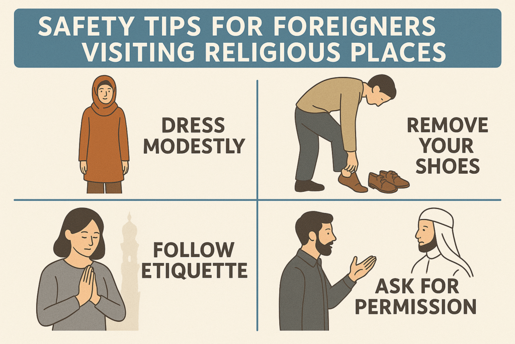 Safety Tips for Foreigners Visiting Religious Places