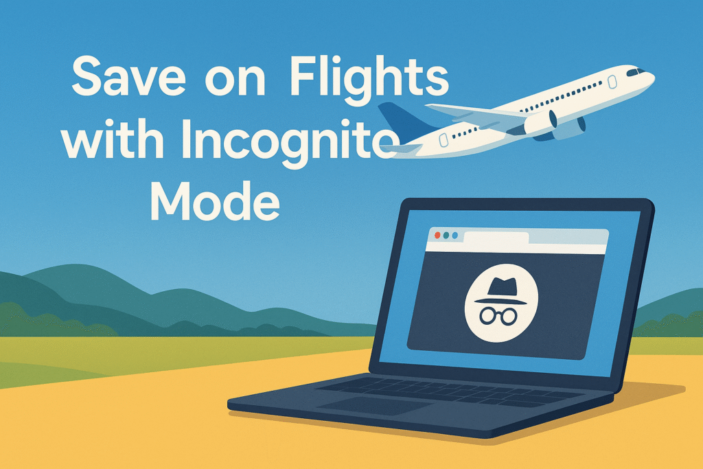 Save on Flights with Incognito Mode