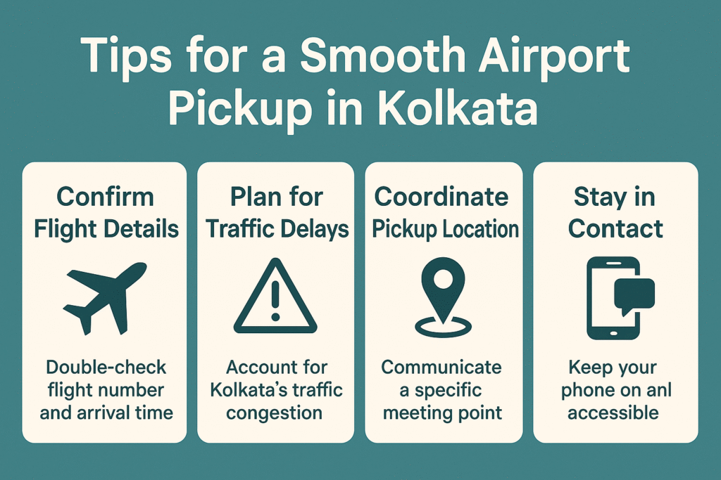 Tips for a Smooth Airport Pickup in Kolkata