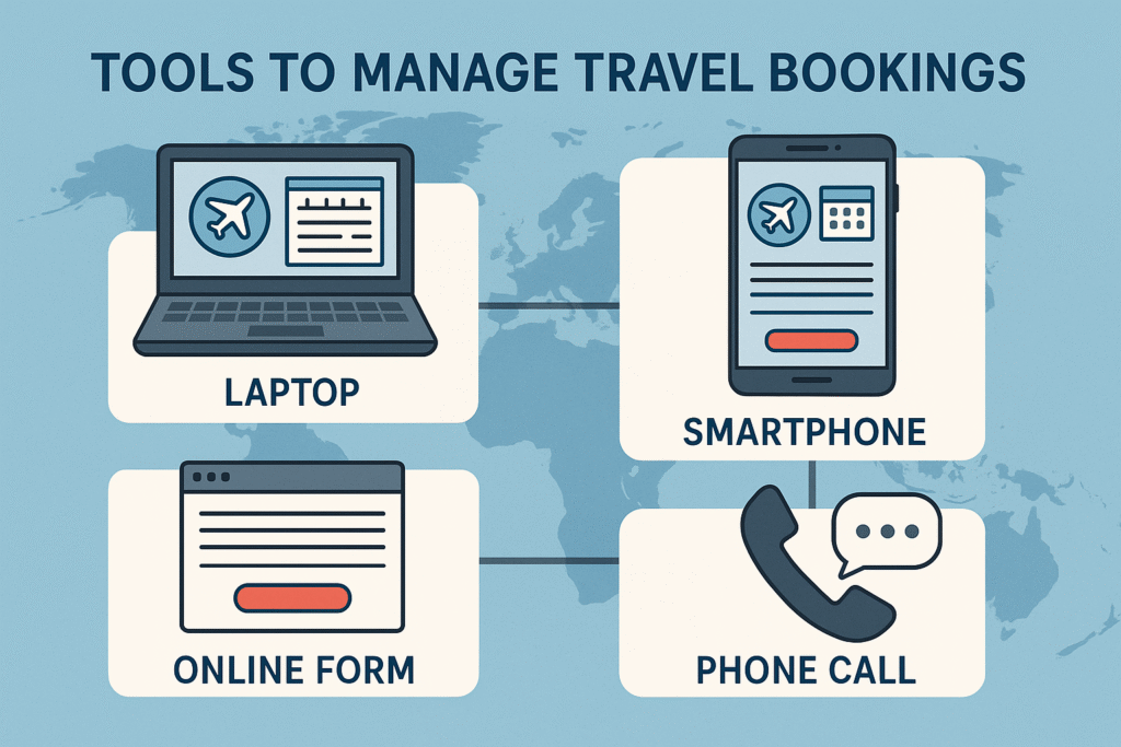 Tools to Manage Travel Bookings