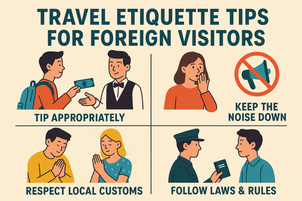 Travel Etiquette Tips for Foreign Visitors