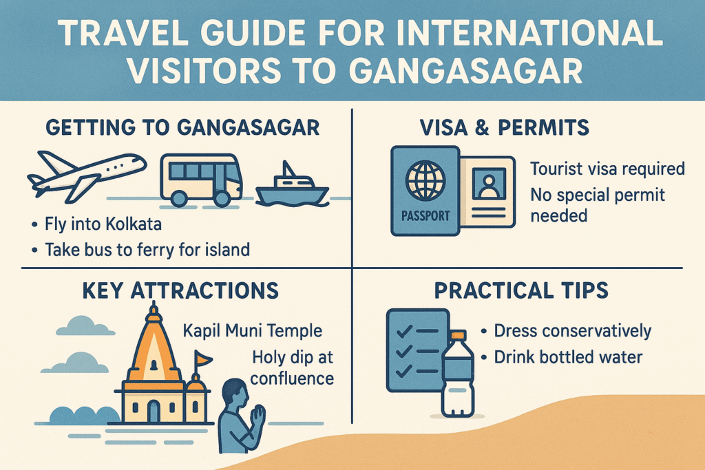 Travel Guide for International Visitors to Gangasagar