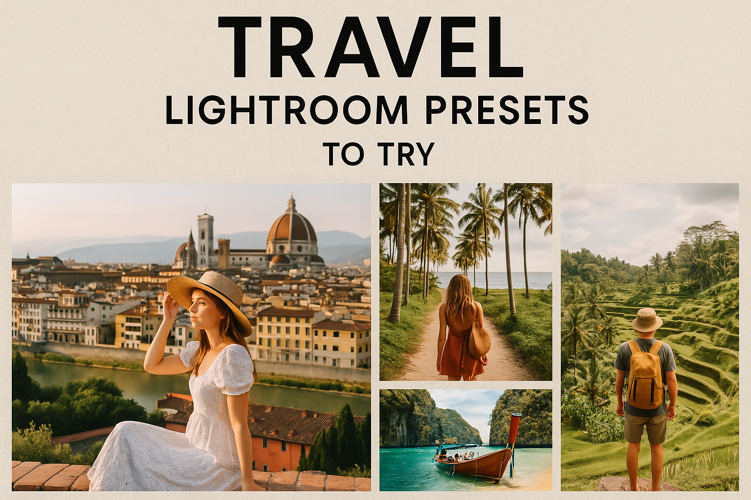 🎨 Travel Lightroom Presets to Try - Instantly Elevate Your Trip Photos ...