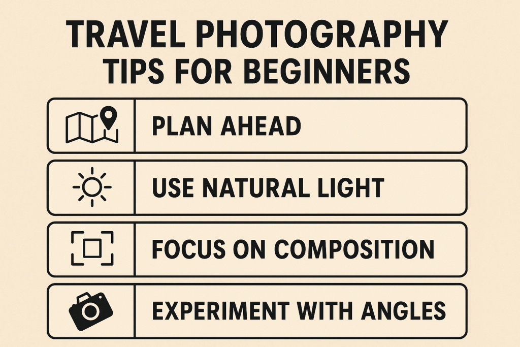 Travel Photography Tips for Beginners