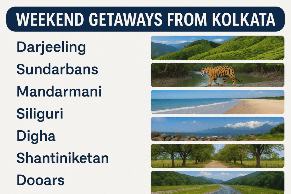 Weekend Getaways from Kolkata