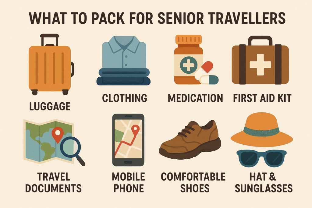What to Pack for Senior Travellers
