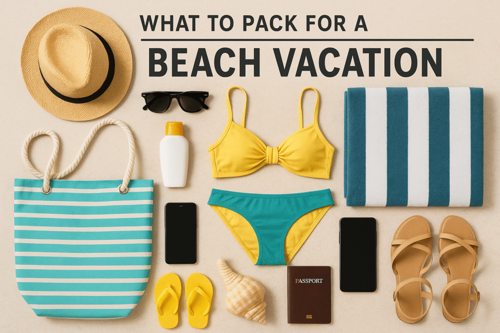 What to Pack for a Beach Vacation