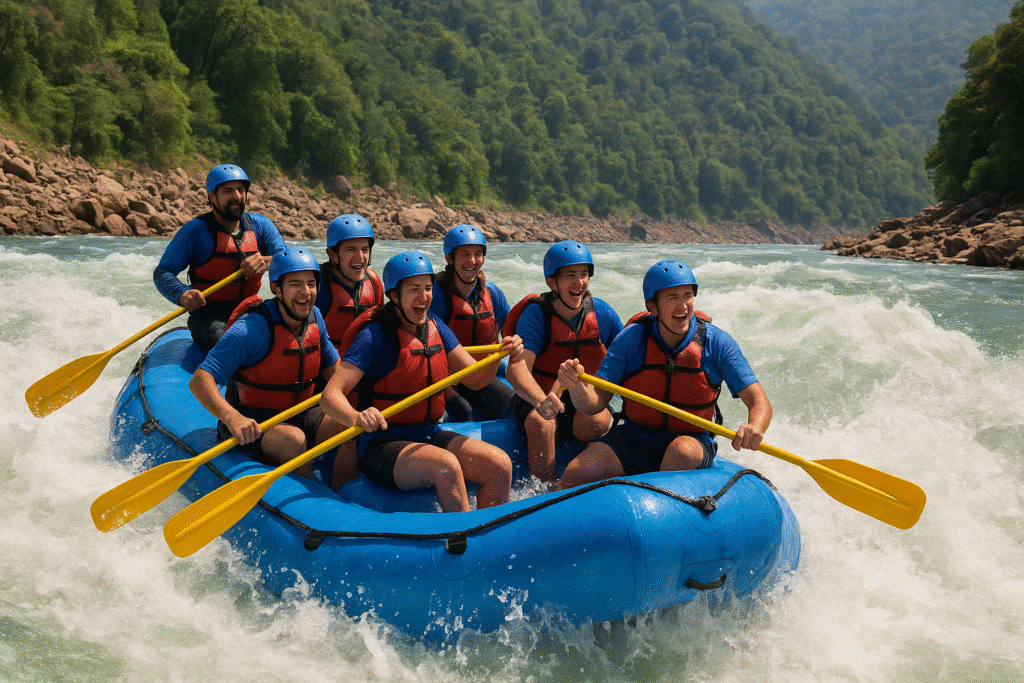 White Water Rafting in Rishikesh